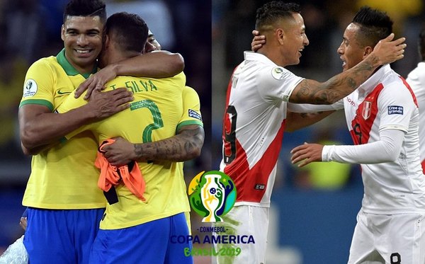 Las finales de Copa América de Brasil y Perú