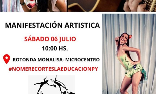 Alumnos de la UNE preparan manifestación artística en repudio a recorte presupuestario