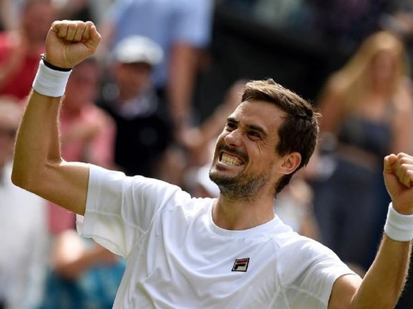Guido Pella, verdugo de finalistas en Wimbledon