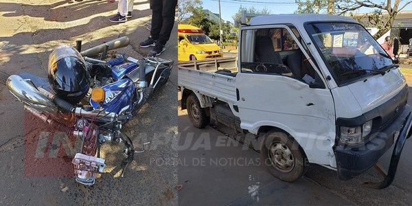 ACCIDENTE DE TRÁNSITO DEJA LESIONADOS EN ENCARNACIÓN.