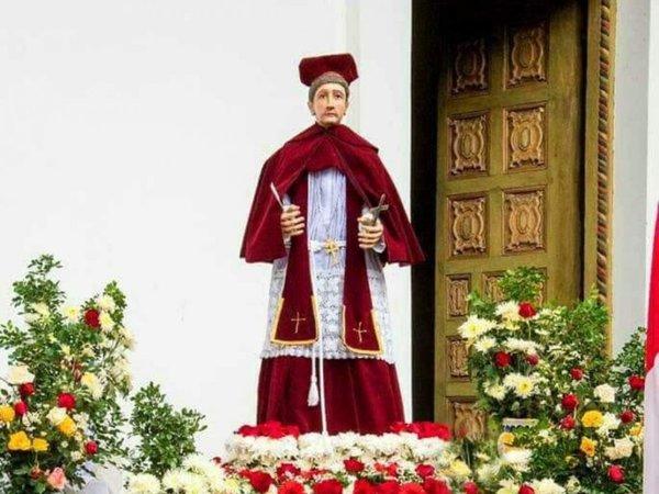 Inicia hoy el novenario en honor al patrono de Yaguarón