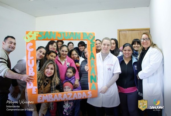 CREACIÓN DE CLUB DE EMBARAZADAS EN SAN JUAN DEL PNÁ.