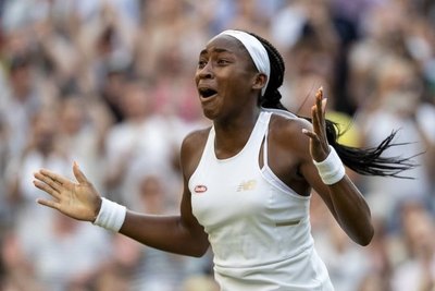 Con 15 años, Cori Gauff está en octavos de Wimbledon