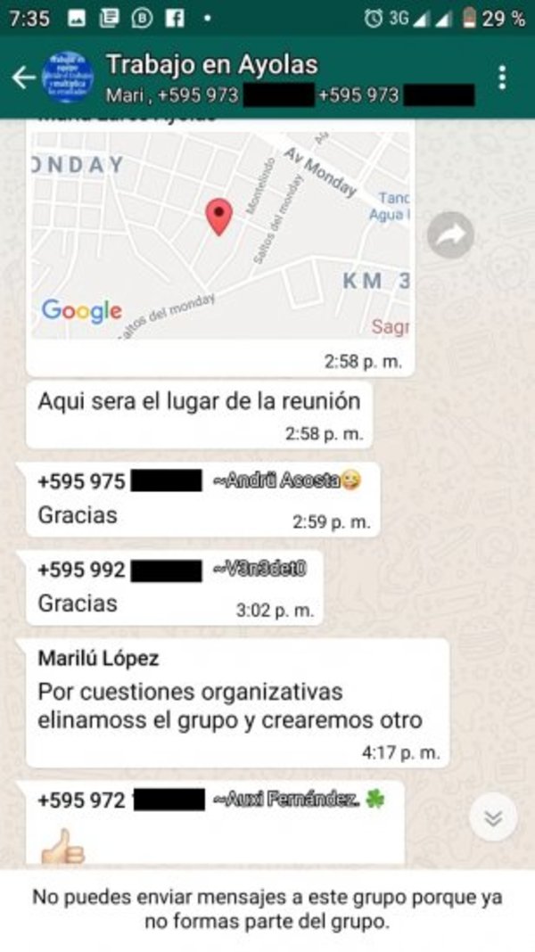 Pagaron a doña para que les consiga trabajo y ella se borró