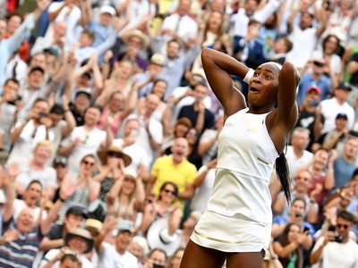 Cori Gauff se clasifica para los octavos de final de Wimbledon