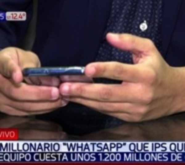 El WhatsApp de G. 1.200 millones que quiere el IPS - Paraguay.com