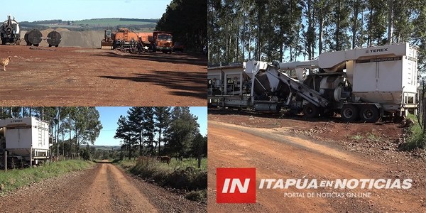 TRP: LLAMATIVO RETRASO EN CONSTRUCCIÓN DE 40 CUADRAS DE ASFALTADO