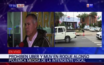 Gremio de taxistas aplaude resolución que prohíbe Uber y MUV | Noticias Paraguay
