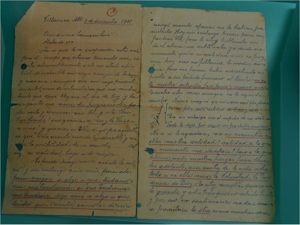 Carmelitas lanzará un libro de las cartas de Chiquitunga