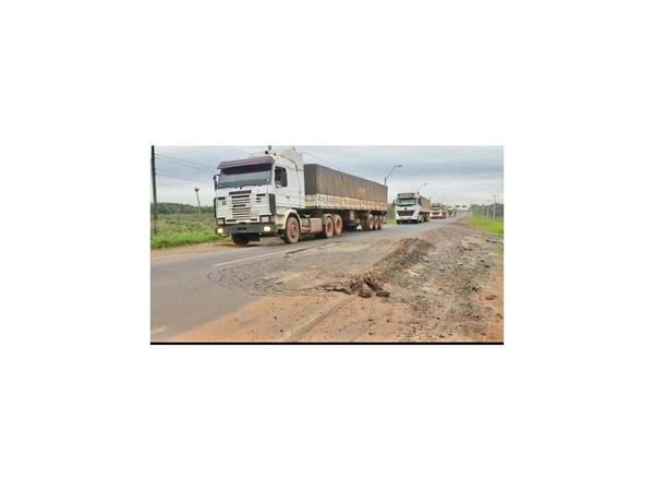 Preocupa pésimo estado de ruta a vecinos de San Pedro