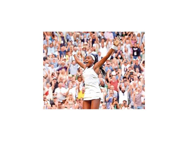 La joven Gauff sigue dando sorpresas