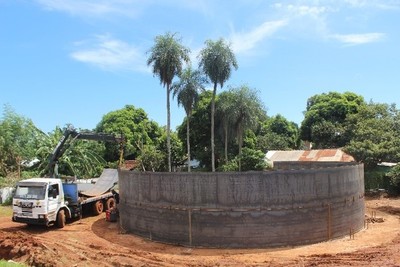 Proyectan mejorar servicio con nuevo reservorio de agua potable en Villarrica | .::Agencia IP::.