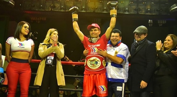 "La Pantera Moray" es campeón Sudamericano de Boxeo