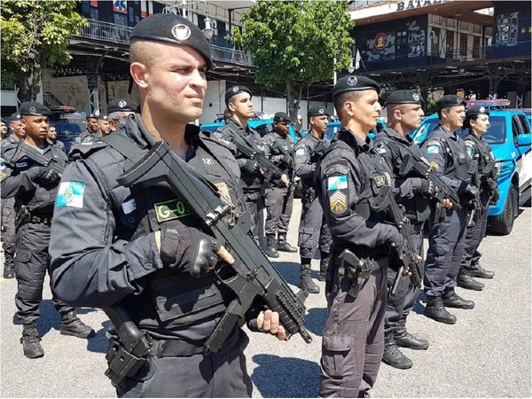 Unos mil policías para la final de la Copa América