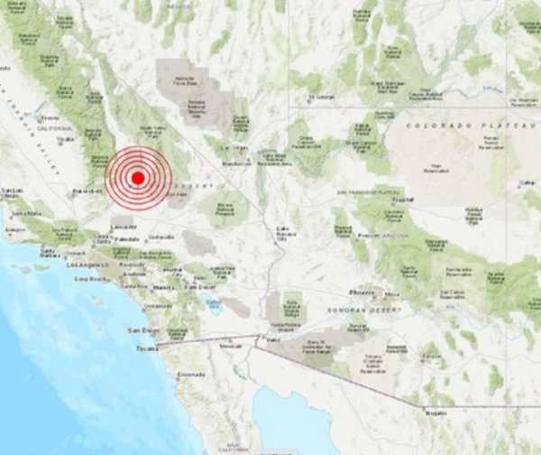 Nuevo temblor de 7,1 sacude el sur de California