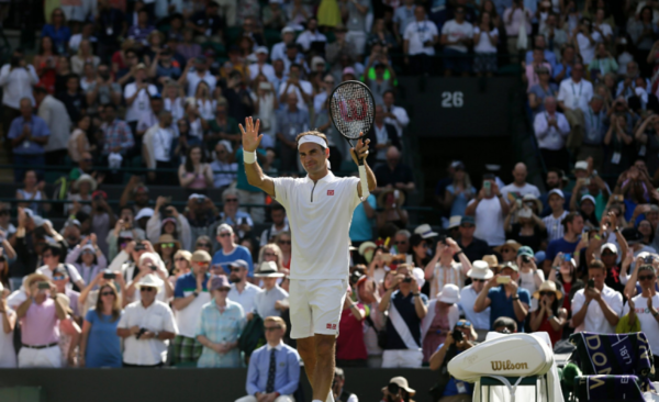 HOY / Roger avanza en Wimbledon y marca un nuevo hito