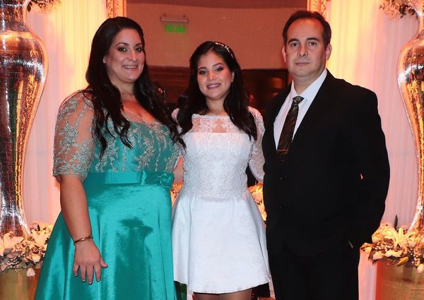 Sophía festejó sus 15 años