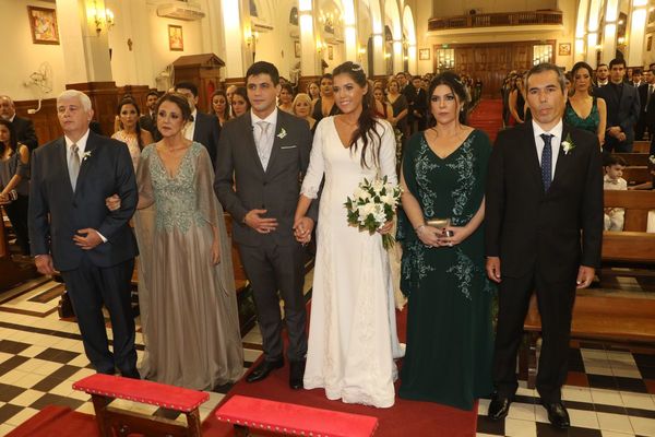 María Paz e Iván se casaron