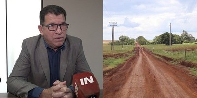 ASFALTADO DE MA. AUXILIADORA- NATALIO BENEFICIARÁ A MILES DE PRODUCTORES DEL NORDESTE.