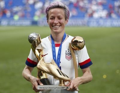 Megan Rapinoe, mejor jugadora y máxima goleadora - Fútbol - ABC Color
