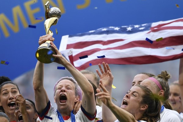 Estados Unidos ratifica su dominio en el fútbol femenino