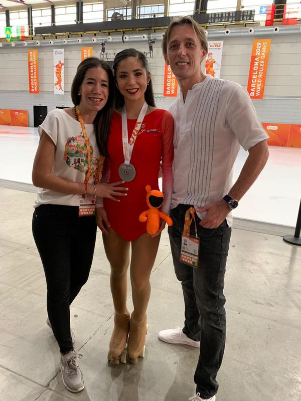Paraguaya logra medalla de plata en Campeonato Mundial de Patinaje Artístico » Ñanduti