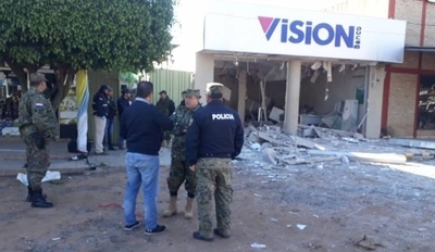 HOY / Visión repudia ataque contra sucursal en Cruce Liberación y lamenta "creciente inseguridad"