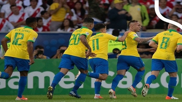 Goles Copa América: Brasil 3-1 Perú · Radio Monumental 1080 AM