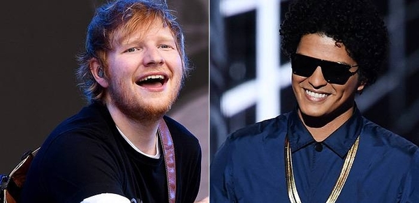 HOY / Guitarra, pop y funk condimentos de "Blow", canción de Ed Sheeran junto a Bruno Mars