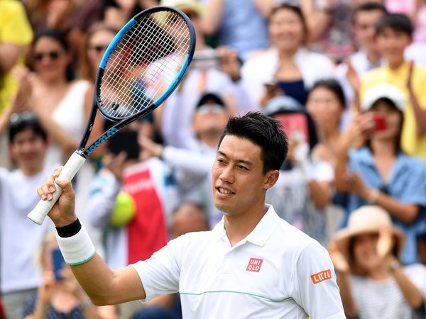 Nishikori afronta la segunda semana con 400 victorias en el Grand Slam