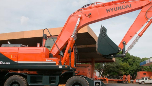 Esta excavadora Hyundai se presenta como la mejor del mercado