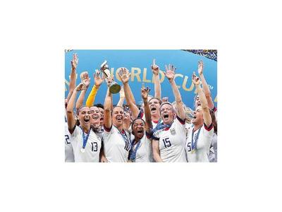 EEUU conquista el  tetra  en el Mundial