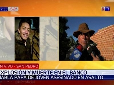 "Les perdono pero háganse cargo", dijo papá de asesinado en megaasalto