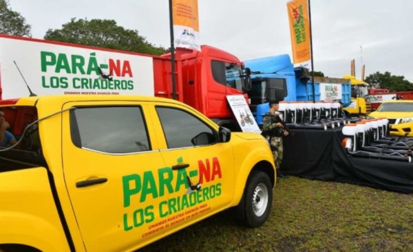 Pará-na Los Criaderos: sigue trabajos de fumigación en el departamento