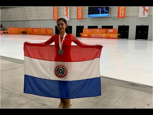 Paraguaya logra medalla de plata en Campeonato Mundial de Patinaje Artístico