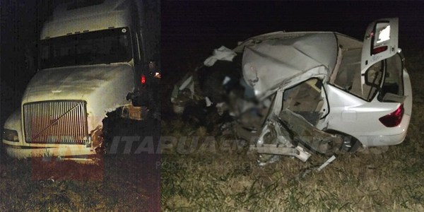 CHOQUE FATAL SOBRE LA RUTA 6 A LA ALTURA DE IRUÑA.