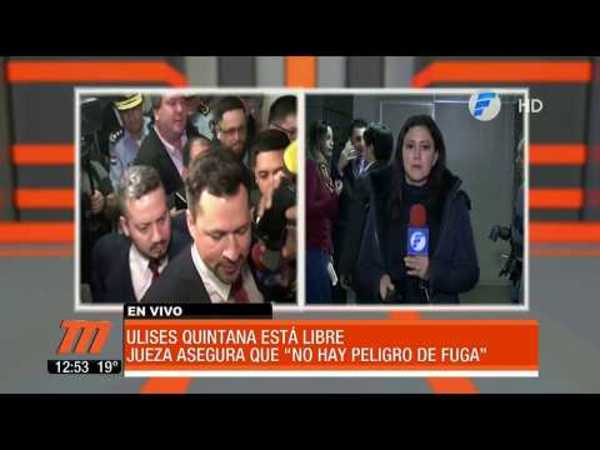Ulises Quintana está libre
