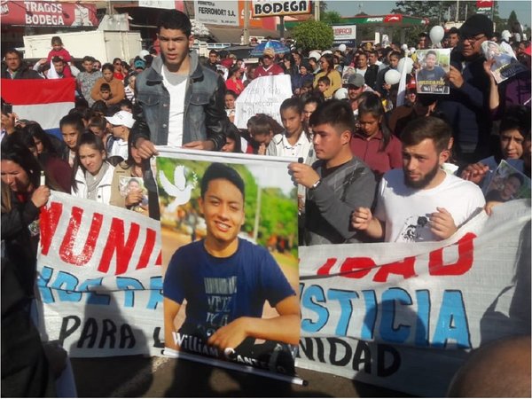 Marchan por la paz en Liberación y piden justicia por joven fallecido