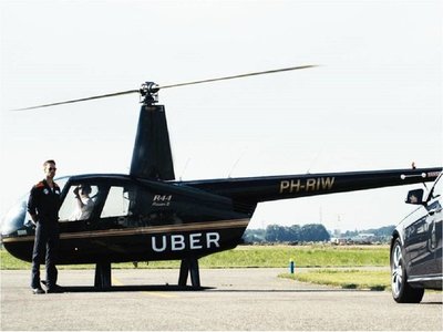 Uber arrancará este martes su servicio de helicópteros