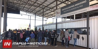 50.000 TURISTAS YA INGRESARON AL PAÍS POR EL PUENTE SAN ROQUE GONZÁLEZ.