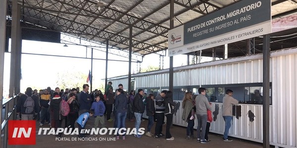 50.000 TURISTAS YA INGRESARON AL PAÍS POR EL PUENTE SAN ROQUE GONZÁLEZ.