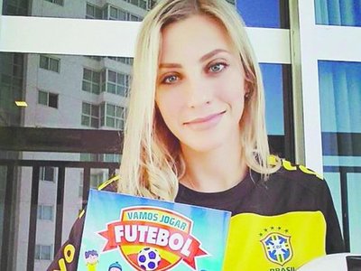 Fernanda le bajó el pulgar al árbitro Mario Díaz de Vivar