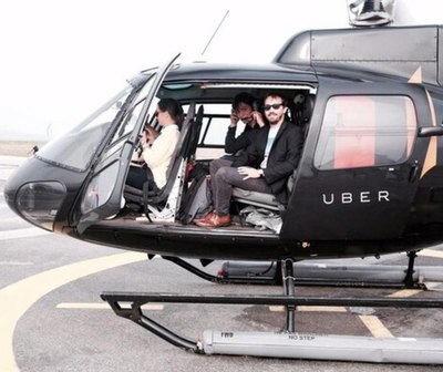 Uber arrancará este martes su servicio de helicópteros