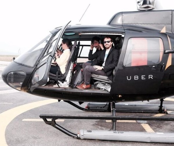 Uber arrancará este martes su servicio de helicópteros