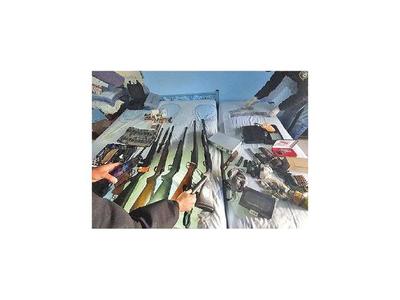 Incautan armas largas y cortas en un operativo en el Chaco