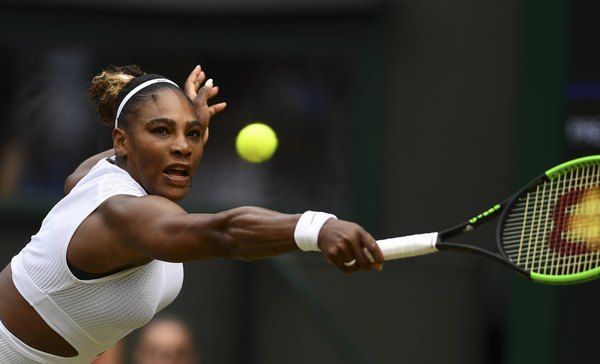 Serena avanza con autoridad a semifinales de Wimbledon