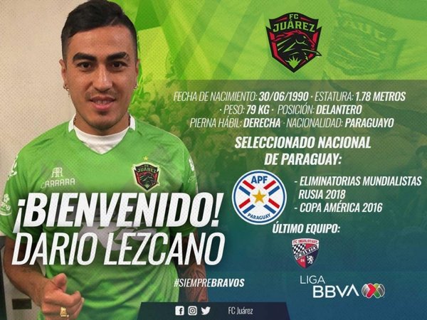 Darío Lezcano deja el ascenso alemán para jugar en México