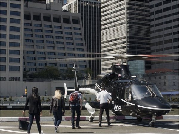Los "ubercópteros" ya conectan Manhattan con el aeropuerto JFK