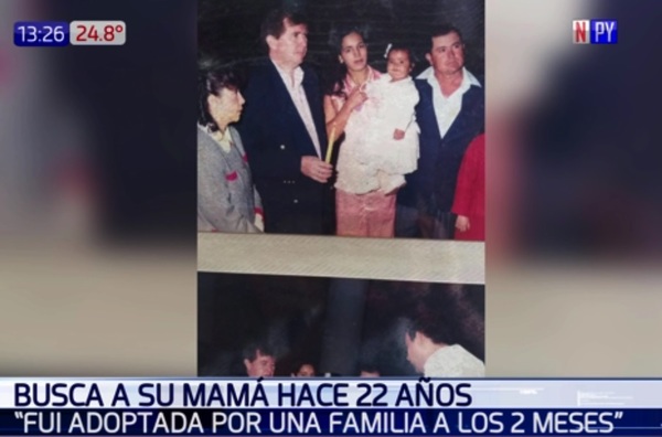 Desde hace 22 años busca a su madre biológica | Noticias Paraguay