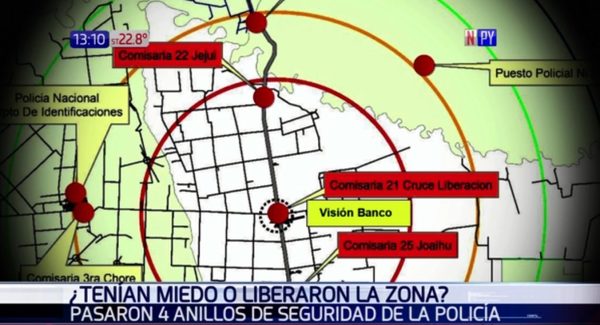 Mega asalto: ¿Policías no actuaron por miedo o liberaron la zona? | Noticias Paraguay